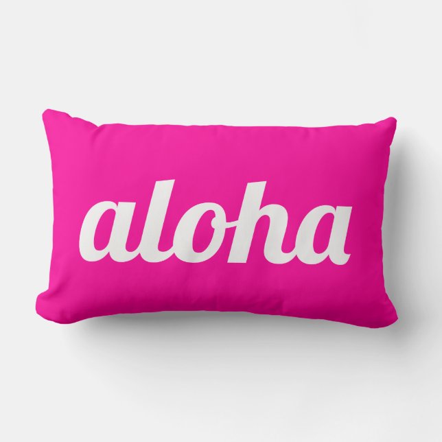 Aloha! Lendenkissen (Vorderseite)