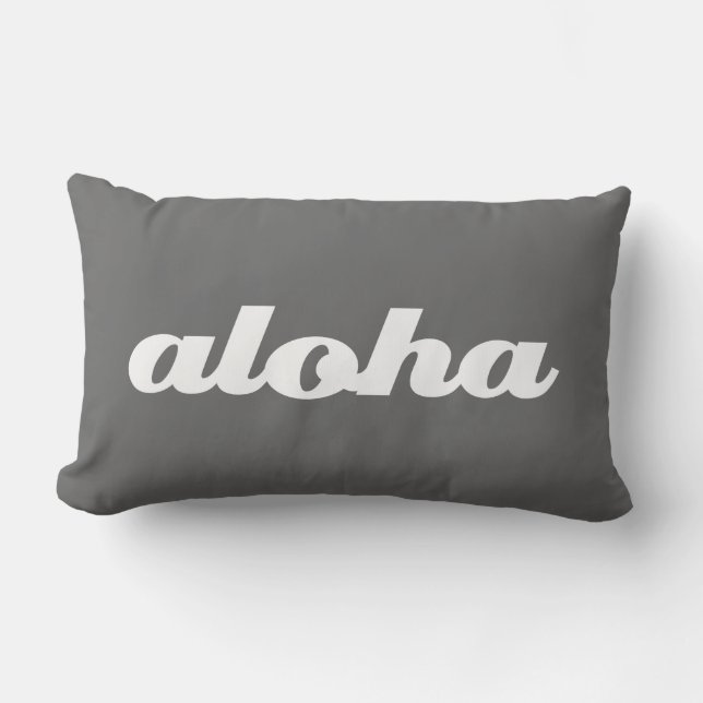 Aloha! Lendenkissen (Vorderseite)