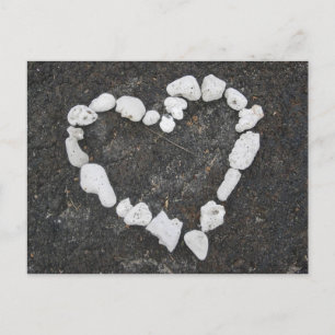 Aloha * Liebe * Korallenherz Postkarte