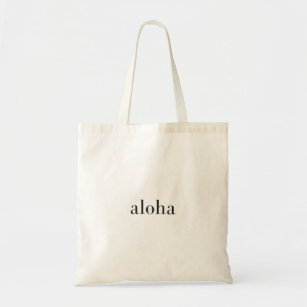 aloha Logo Tragetasche