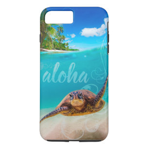 Aloha Meeresschildkröte iPhone 7 Plusfall iPhone 8 Plus/7 Plus Hülle