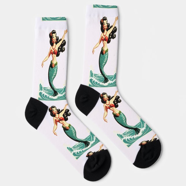 Aloha Meerjungfrau Thunder_Thunder_Cove Socken (Rechts)