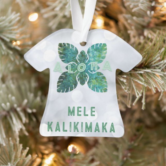 Aloha Mele Kalikimaka Ornament (Baum)
