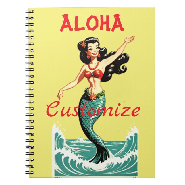 Aloha Mermaid Thunder_Thunder_Cove Notizblock (Vorderseite)