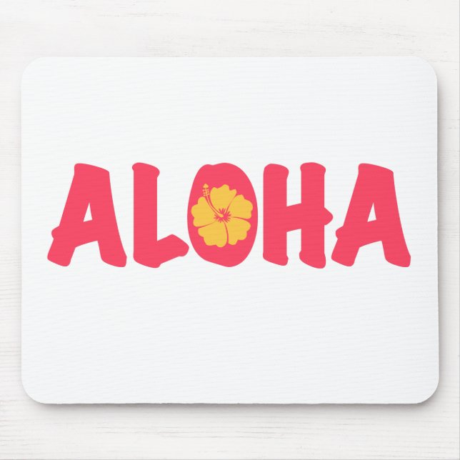Aloha Mouse Pad Mousepad (Vorne)