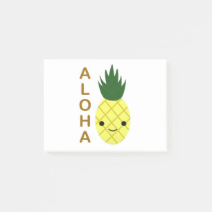 Aloha Niedlich Kawaii Ananas Post-it Klebezettel