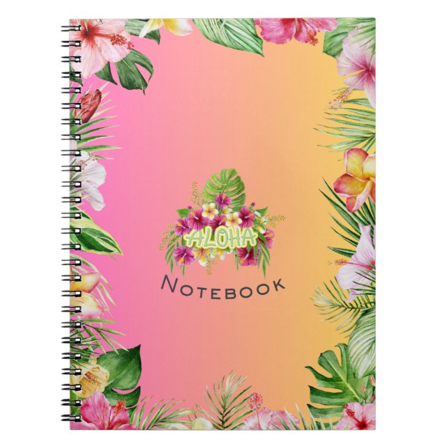 Aloha-Notebook Notizblock (Vorderseite)