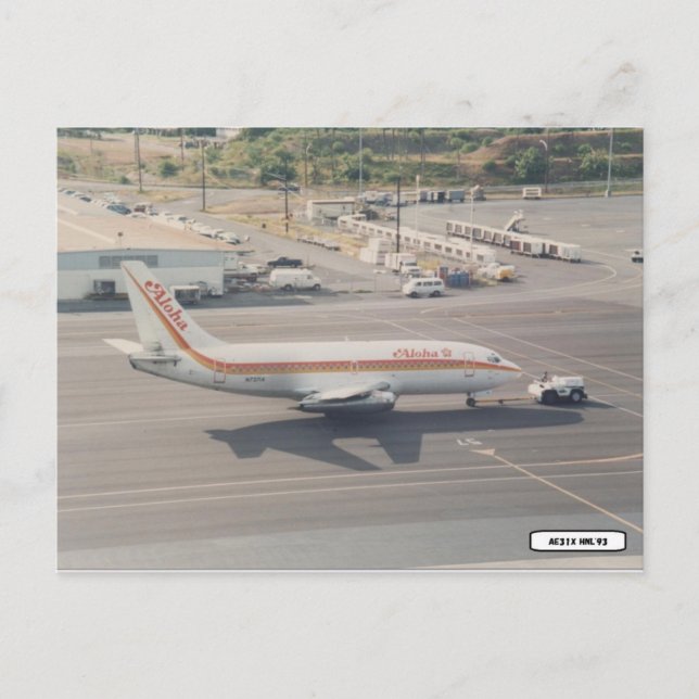 Aloha old scheme postkarte (Vorderseite)