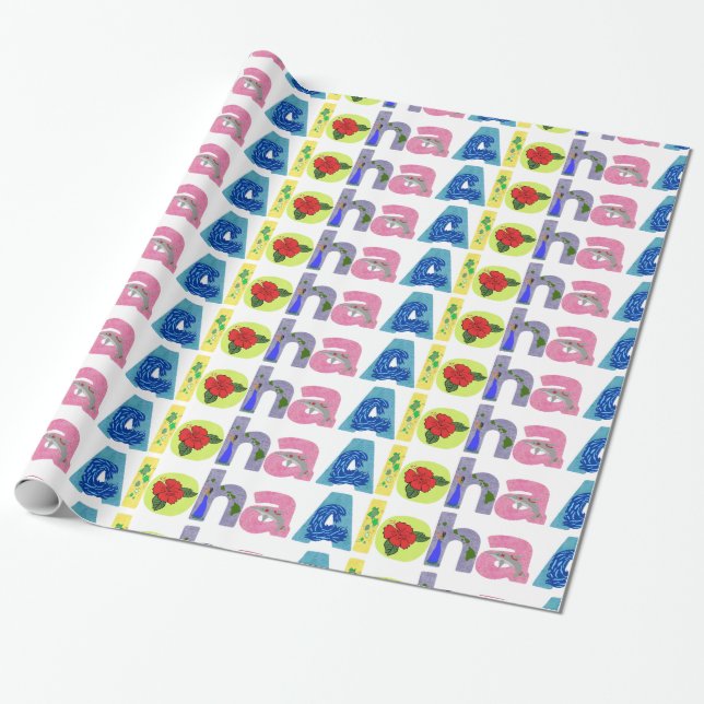 Aloha Packpapier (Ungerollt)