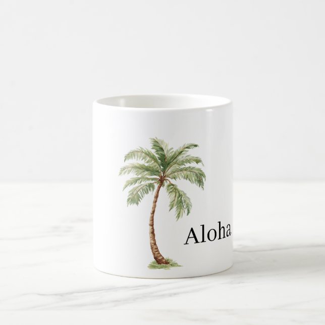 Aloha-Palme Kaffeetasse (Mittel)