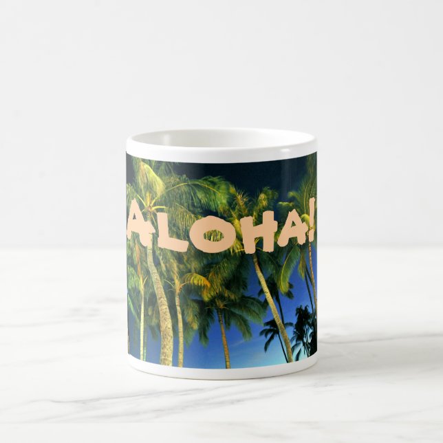 Aloha Palme-Tasse Kaffeetasse (Mittel)