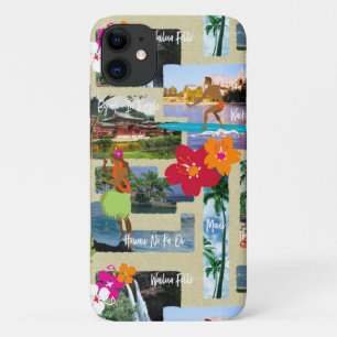 Aloha Paradise Hawaiianische Vintage Postkarte Case-Mate iPhone Hülle
