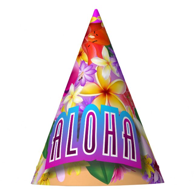 Aloha! Partyhütchen (Vorderseite)