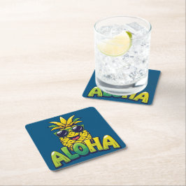 Aloha Pineaple Collection Aquamariner Untersetzer