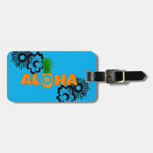 Aloha Pineaple - Custom Luggage Tags Gepäckanhänger
