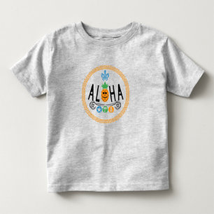 Aloha Pineaple Design - Kleinkind Fine Jersey T-Sh T-shirt