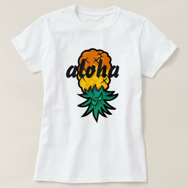 Aloha Pineaple T-Shirt (Design vorne)