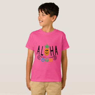 Aloha Pineappdesign - Kids' Hanes TAGLESS® T-Shi T-Shirt