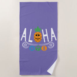Aloha Pineappdesign - Strandtuch