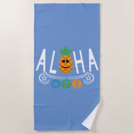 Aloha Pineappdesign - Strandtuch