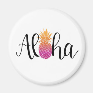 Aloha Pineapple Magnet