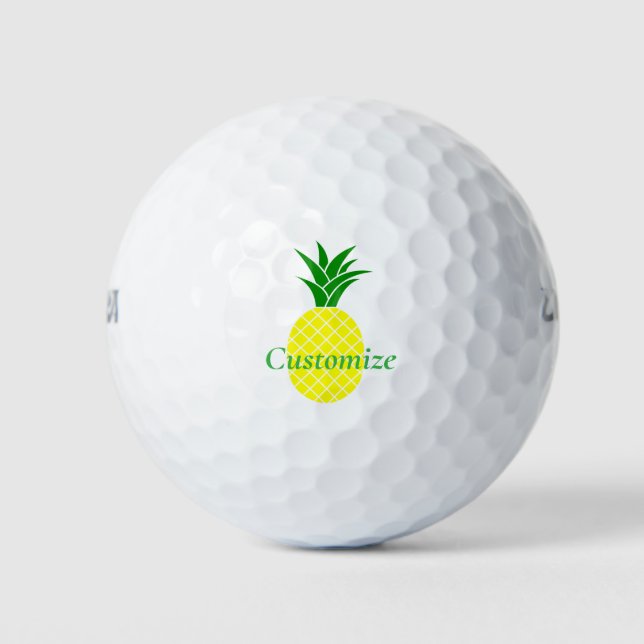 Aloha Pineapple Thunder_Cove Golfball (Vorderseite)