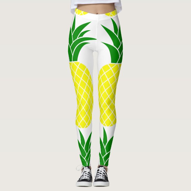 Aloha Pineapple Thunder_Cove Leggings (Vorderseite)
