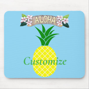 Aloha Pineapple Thunder_Cove Mousepad