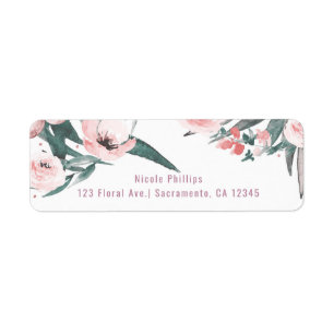 Aloha Pink Tropical Summer Floral Brautparty