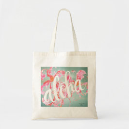 Aloha Plumeria Watercolor Tote Tragetasche
