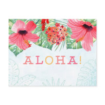Aloha Postcard, Aloha Grußkarte