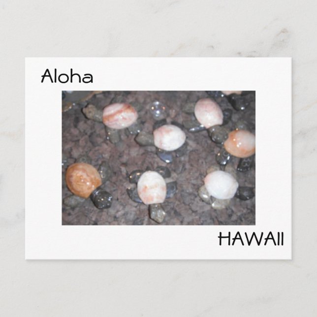Aloha Postkarte (Vorderseite)