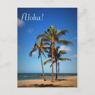 Aloha Postkarte