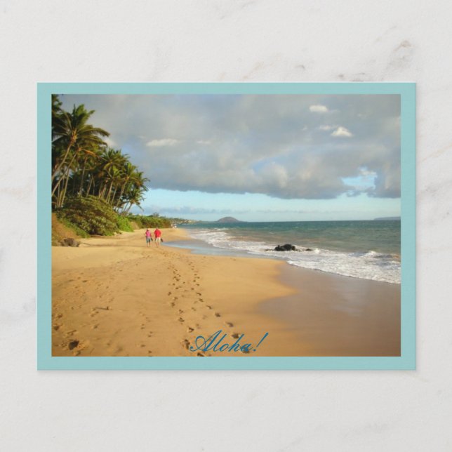 Aloha! Postkarte (Vorderseite)