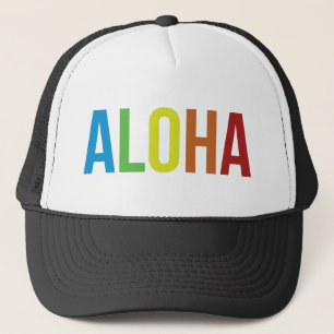 Aloha Rainbow Truckerkappe