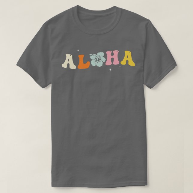 Aloha Retro TShirt (Design vorne)