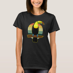 Aloha Retro-Tukan im Vintage-Distressed-Stil Essen T-Shirt