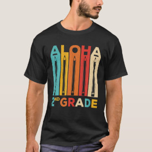 Aloha Second Grade - Erster Schultag Hawaiianisch T-Shirt