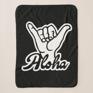 Aloha Shaka Hand, Hang Loose-Zeichen Sherpadecke