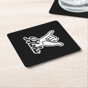 Aloha Shaka Hand, Hang Loose-Zeichen Untersetzer