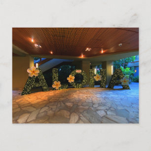 Aloha Sign #2 Postkarte