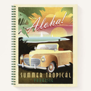 Aloha! Sommer-Tropenparadies Notizbuch