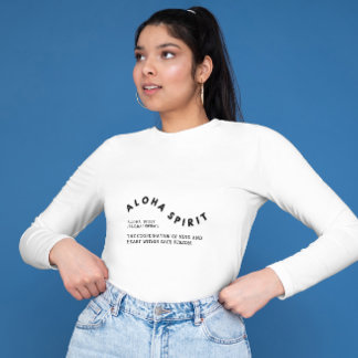 Aloha Spirit Hawaii Surfer Vacation Shirt