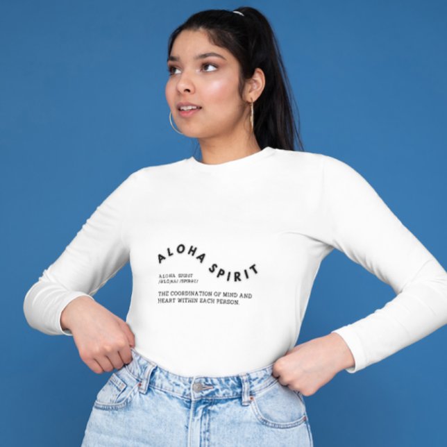 Aloha Spirit Hawaii Surfer Vacation Shirt (Aloha Spirit Shirt)