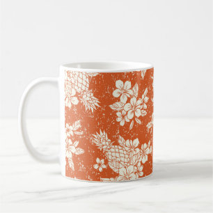 Aloha Spirit: Hibiskus-Ananas Harmonie. Kaffeetasse
