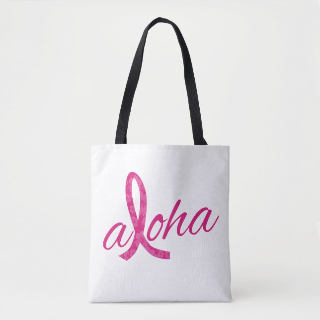Aloha Spirit Pink Ribbon Design for Breast Cancer (Vorderseite)