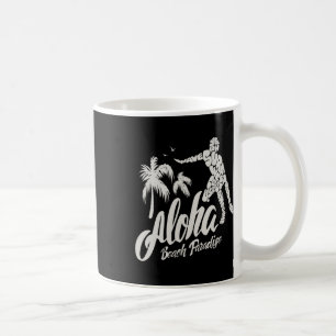 Aloha-Strand-Paradies-Surf-Surfen Kaffeetasse