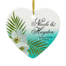 Aloha Strand-tropisches Blumen-Foto