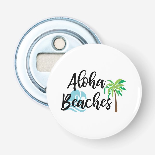 Aloha-Strände Flaschenöffner (Vorderseite)