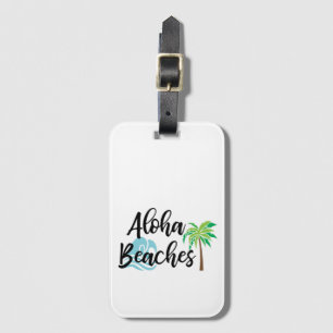 Aloha-Strände Gepäckanhänger
